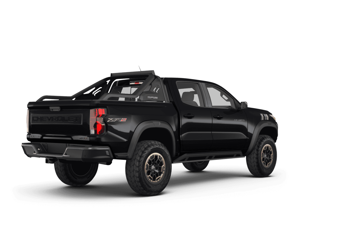Chevrolet Colorado - Back view Chevrolet Colorado - Back view